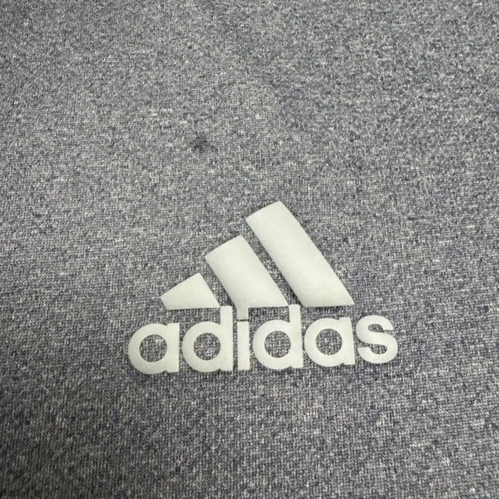 Adidas Climacool Active T-Shirt Men 2XL Gray short Sleeve Crew Neck Athletic Tee